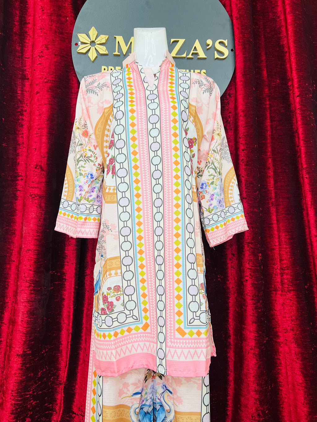 Peach Pastel Charm Set