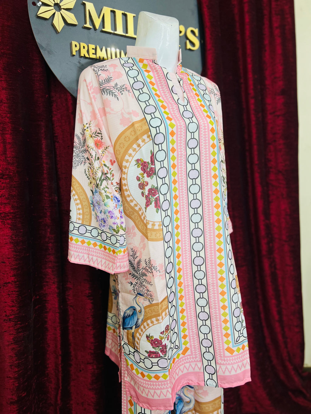 Peach Pastel Charm Set