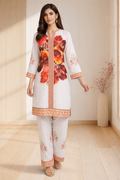 Autumn Bloom Elegance 2 Piece Suit