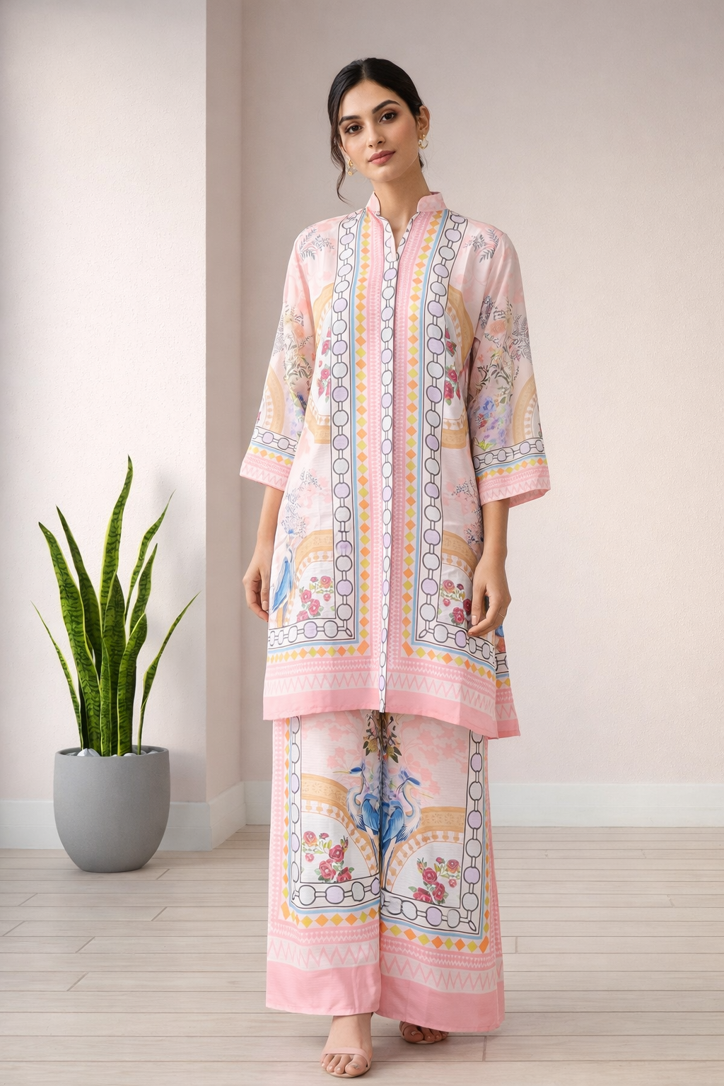 Peach Pastel Charm Set