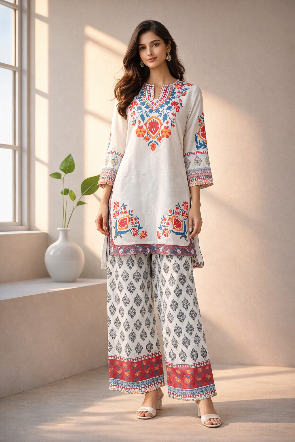 Ethnic Bloom Elegance Set