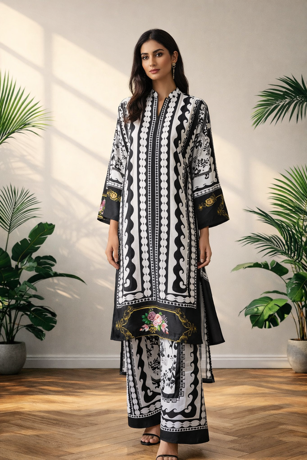 Monochrome Royal 2 Piece Suit